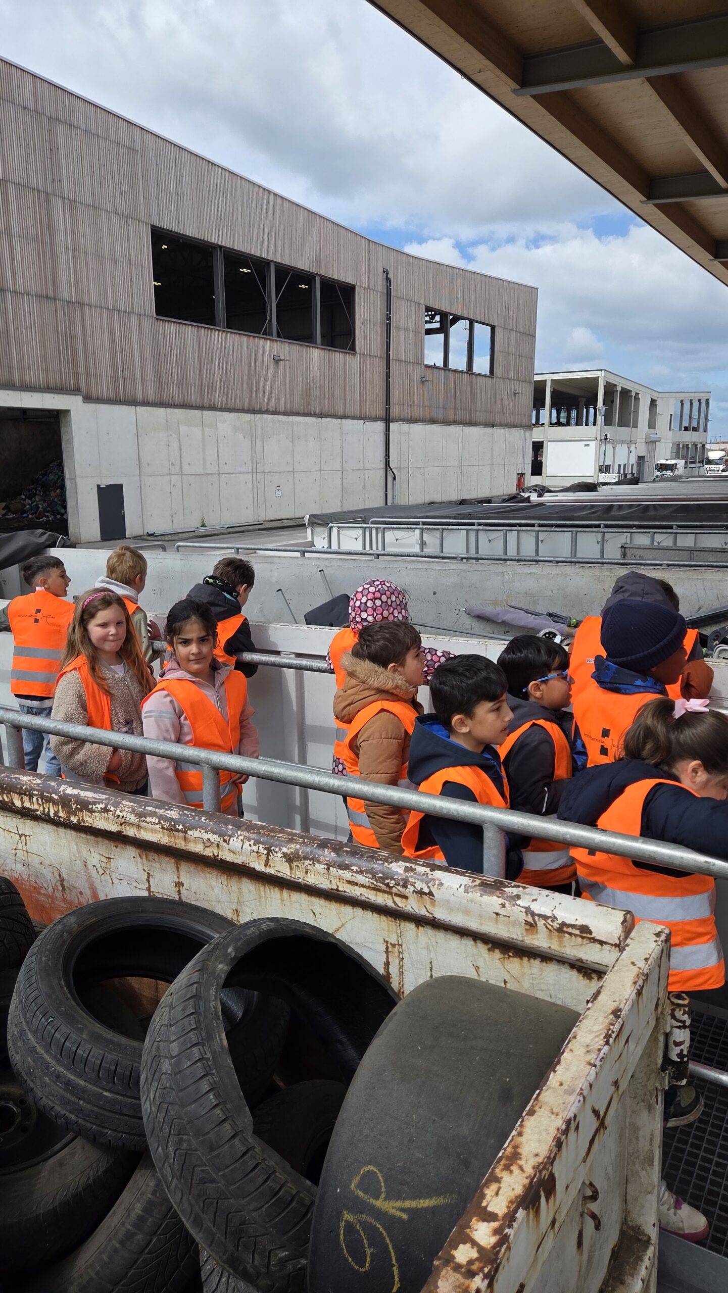Besuch auf dem Recyclinghof